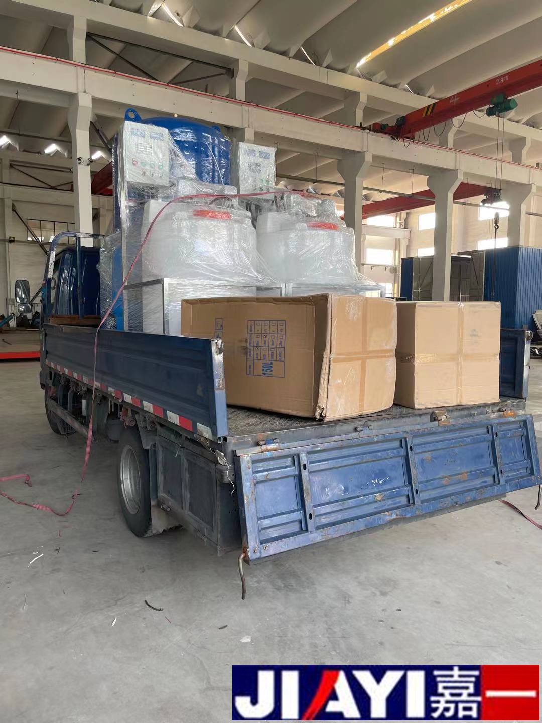 集成水保机组和全自动加药装置整车直达湖北武汉