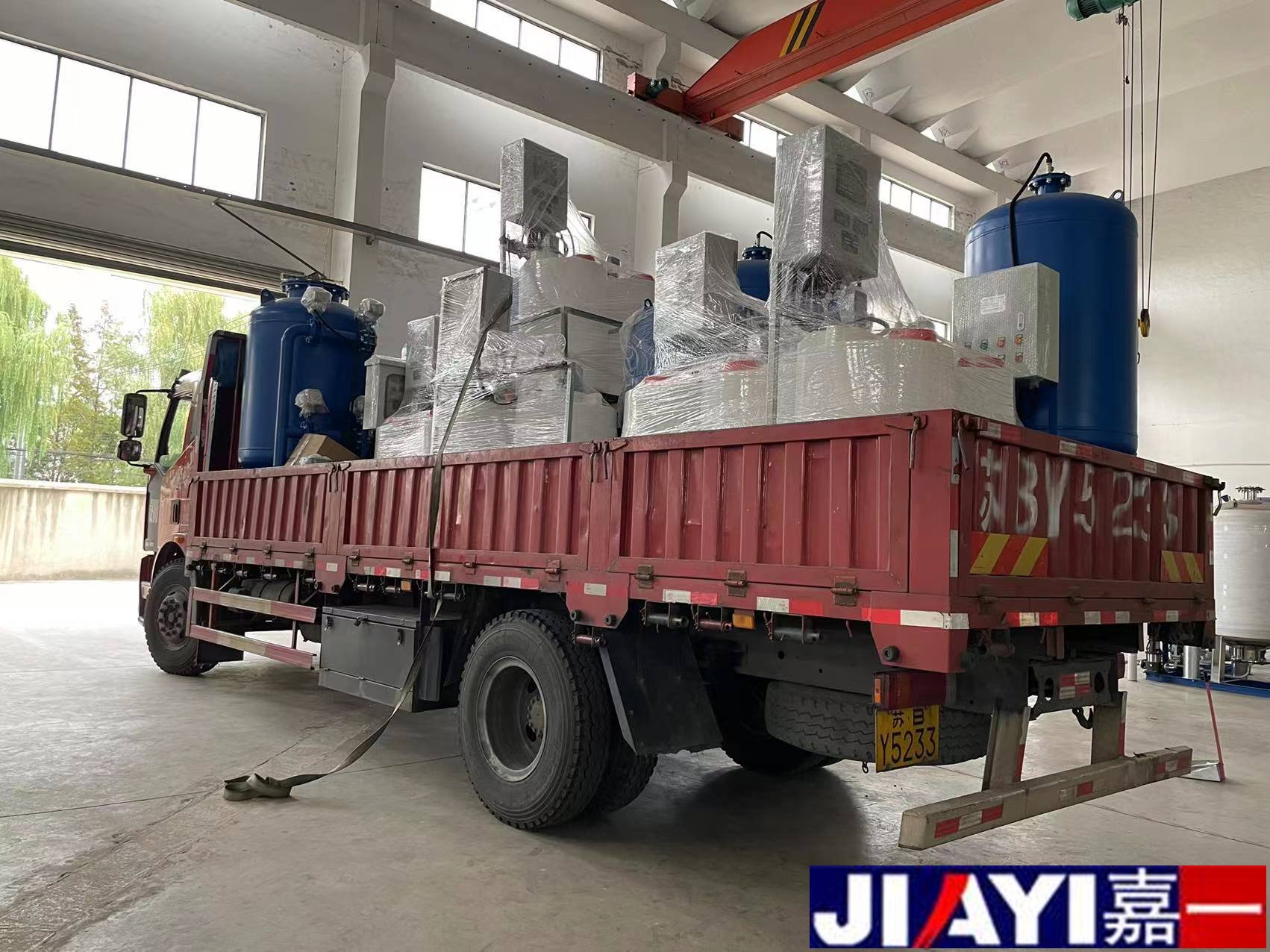 上海专车直达全自动加药装置5套+定压补水机组3套+石英砂过滤器2套+袋式过滤器2套+电子水处理